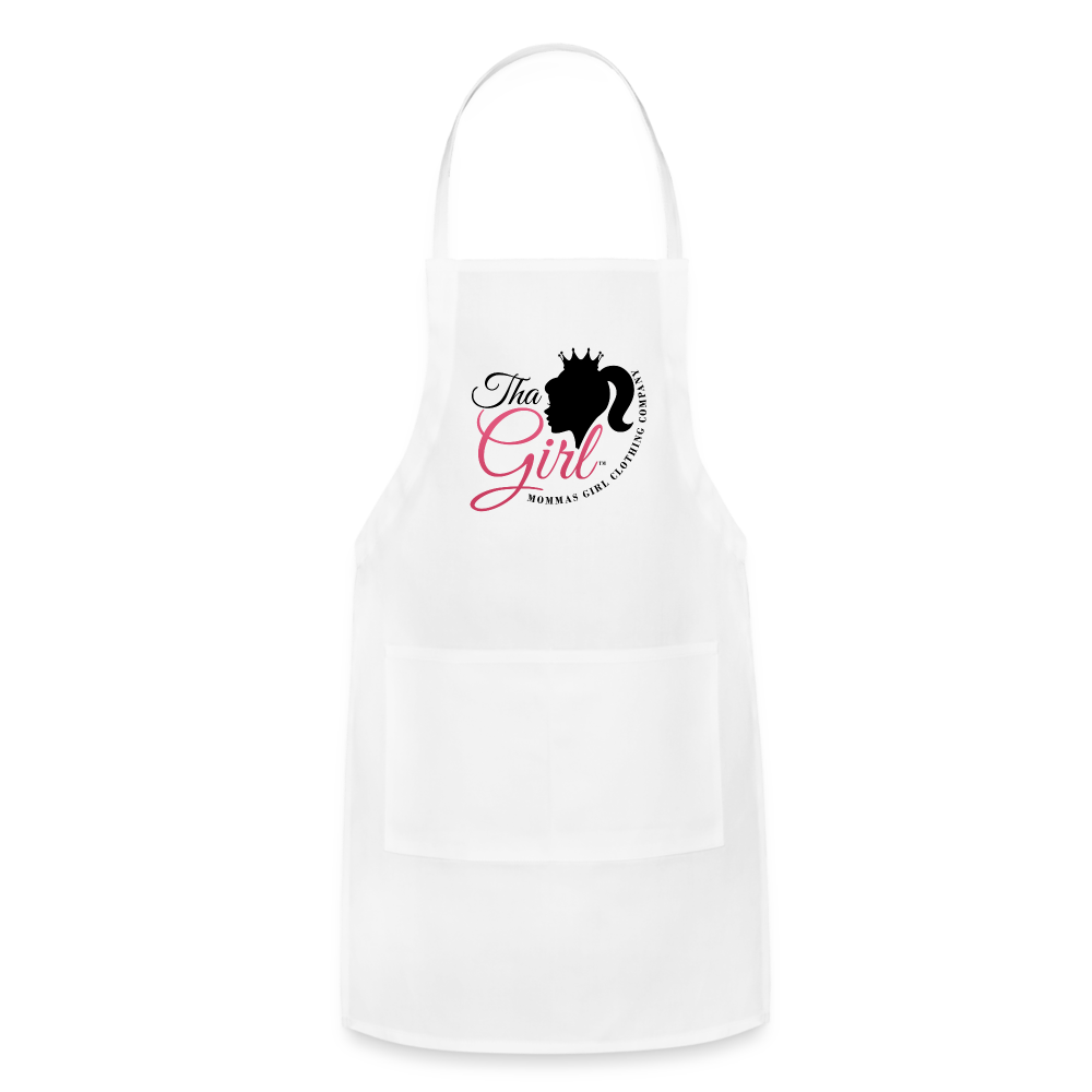 Adjustable Apron - white