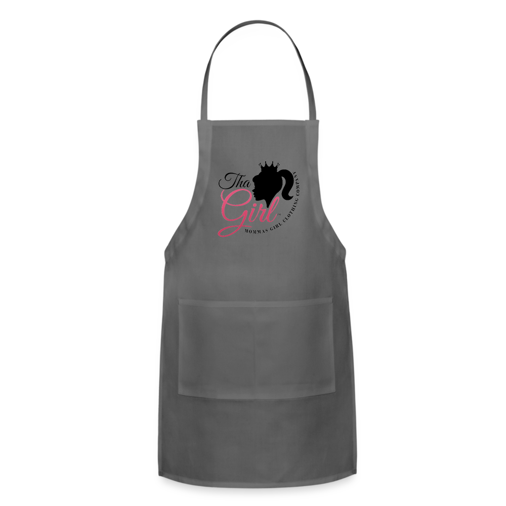 Adjustable Apron - charcoal