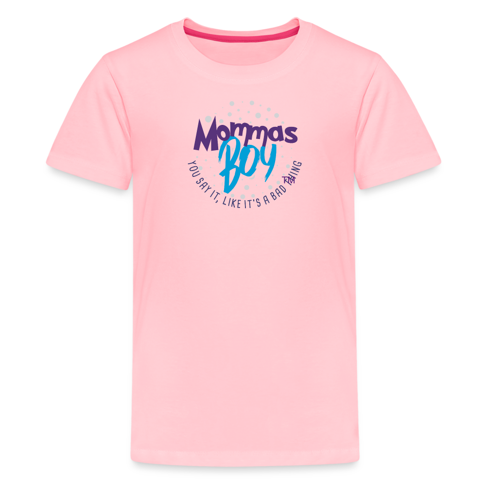 Mommas Boy CCO®- Kids' Premium T-Shirt - pink