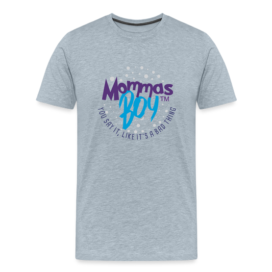Men's Premium T-Shirt - heather ice blue