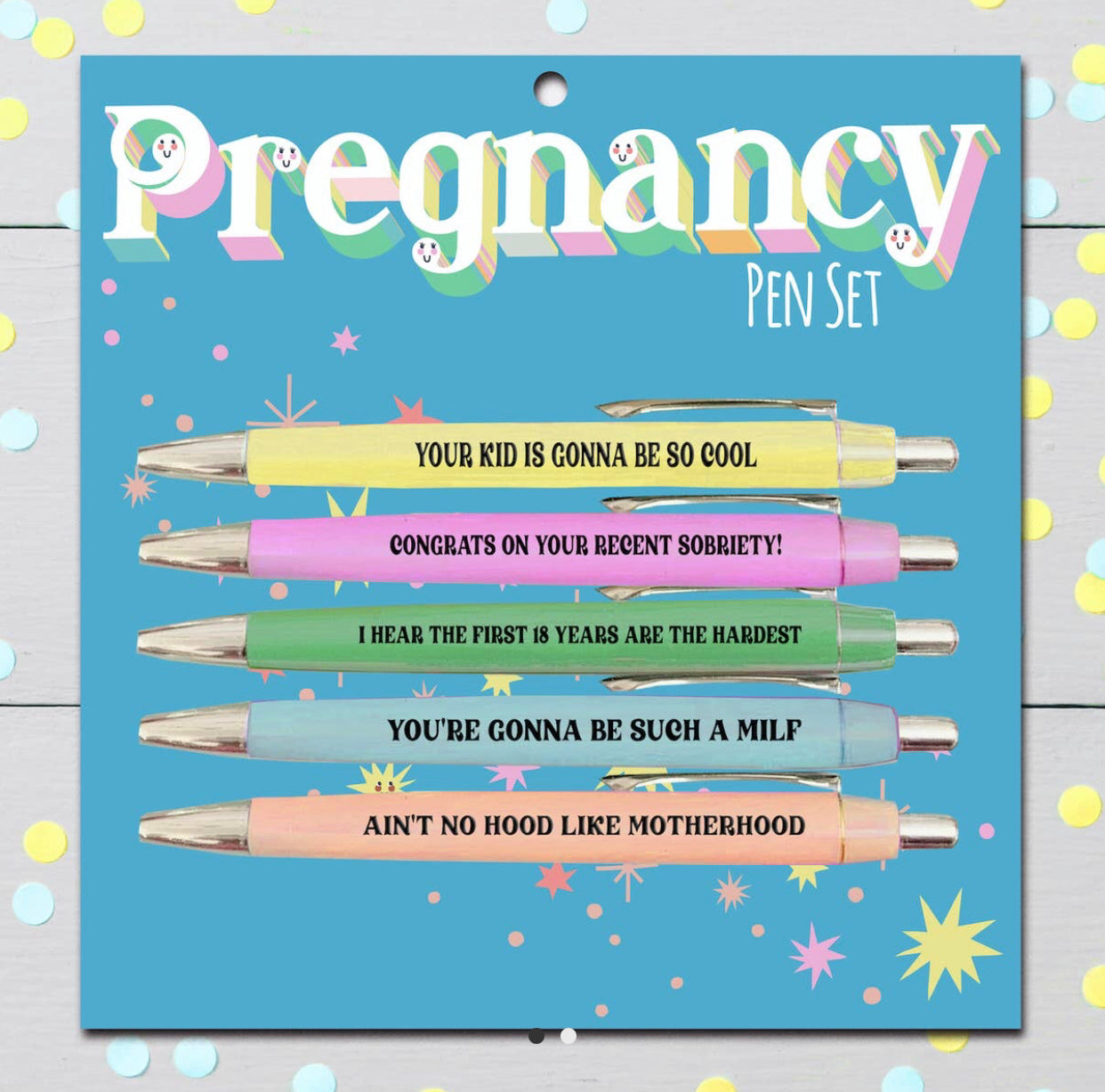 Pregnancy Pen Set -