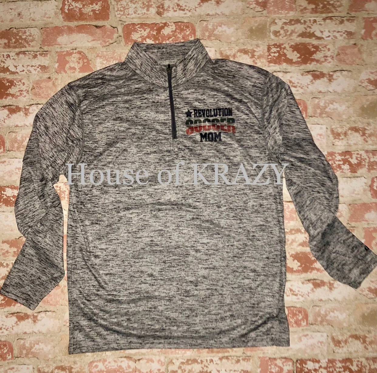 Badger- Unisex Lightweight Tonal Blend 1/4 Zip Pullover