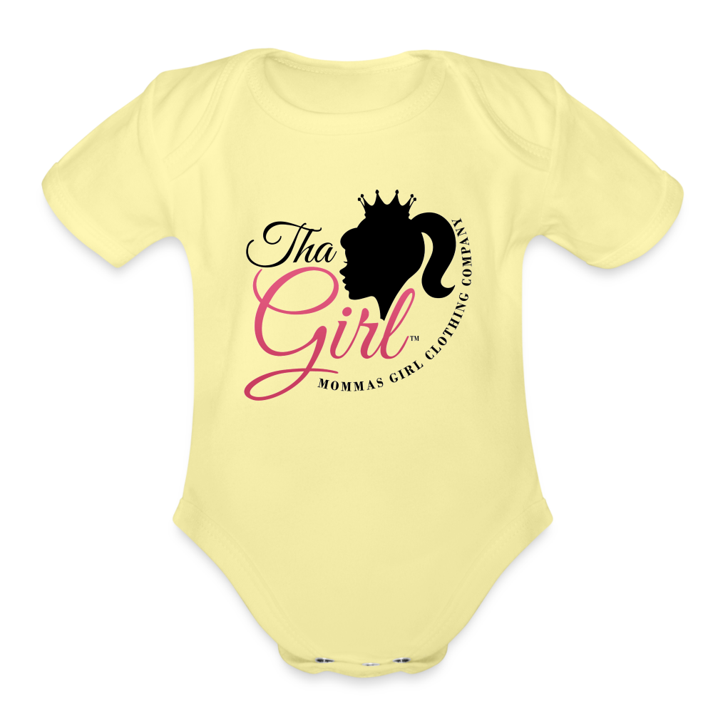 Tha Girl® #1 -Toddler Premium T-Shirt Onsie - washed yellow