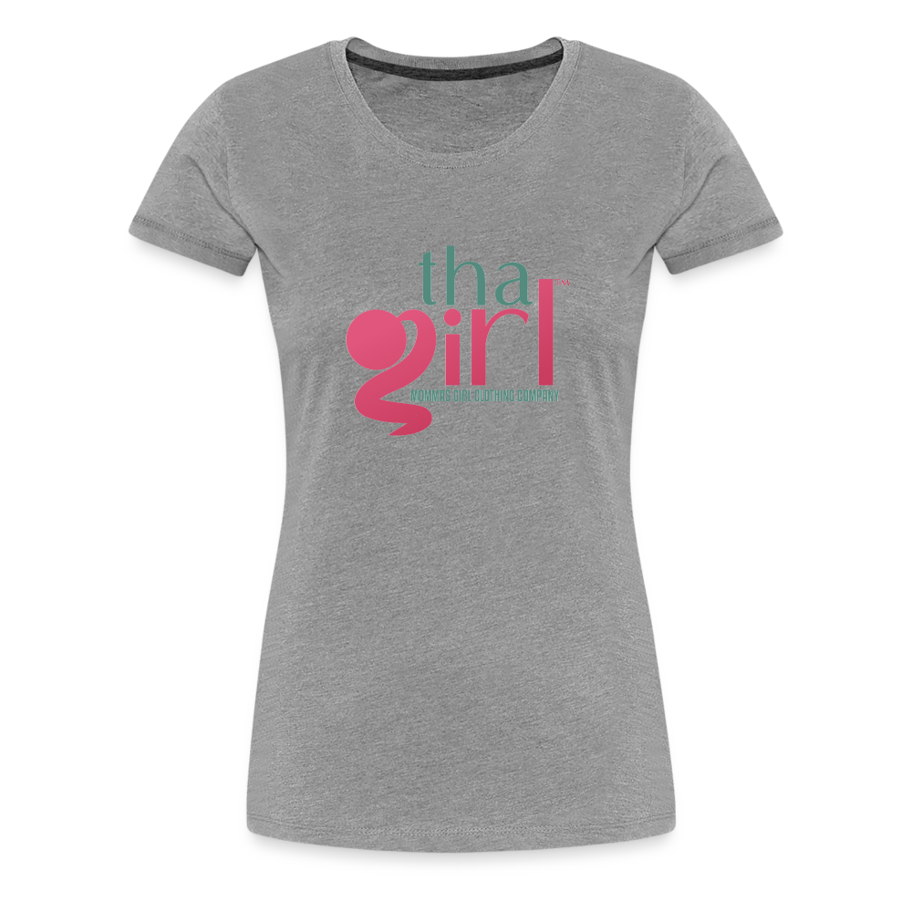 Tha Girl® - Women’s Fit Premium T-Shirt - heather gray