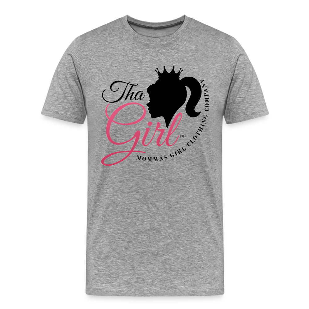 Tha Girl® - Logo # 1 Unisex Premium T-Shirt - heather gray