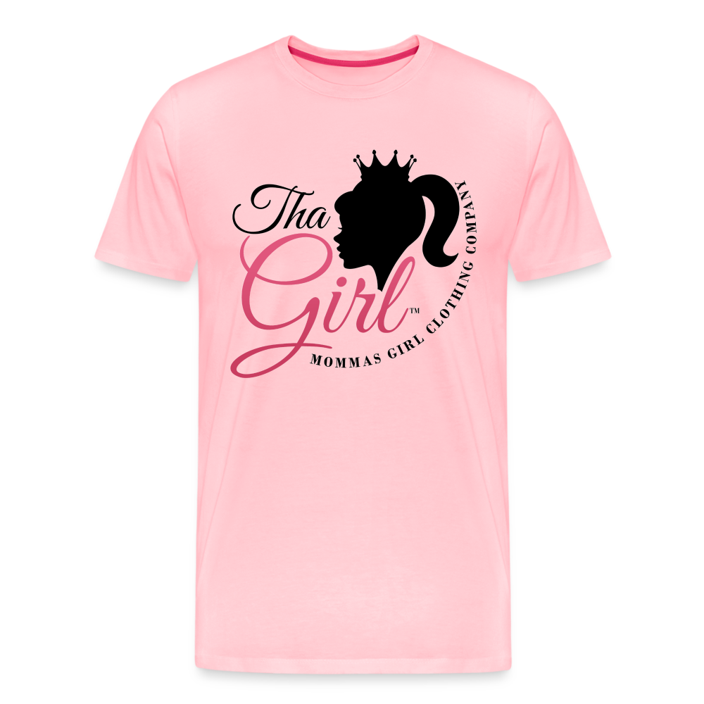 Tha Girl® - Logo # 1 Unisex Premium T-Shirt - pink