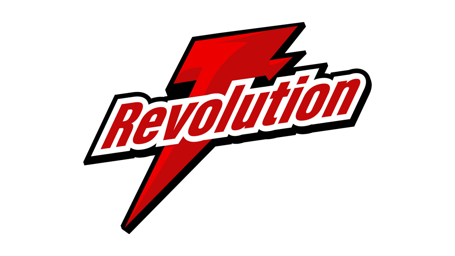 New! Revolution Lightning Bolt Design