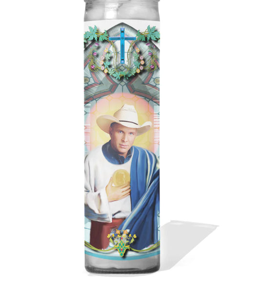 Garth Brooks Celebrity Prayer Candle