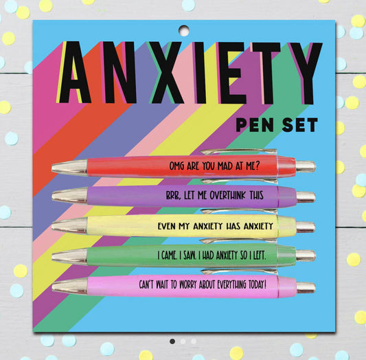 Anxiety Pen Set