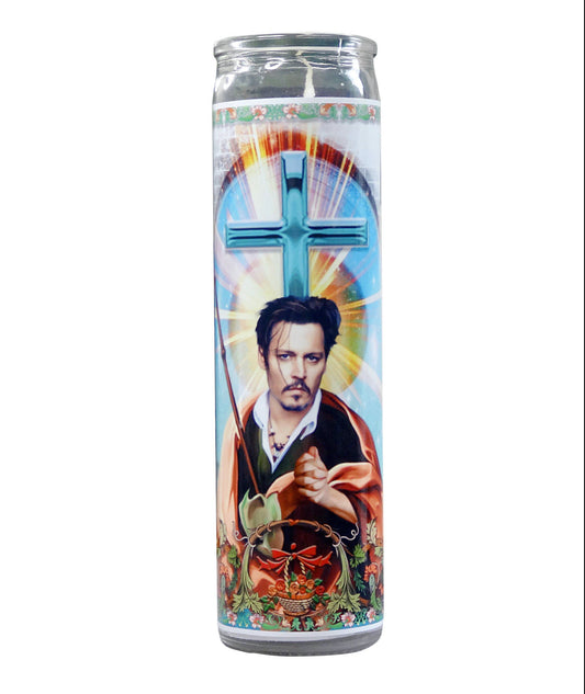 Johnny Depp Celebrity Prayer Candle