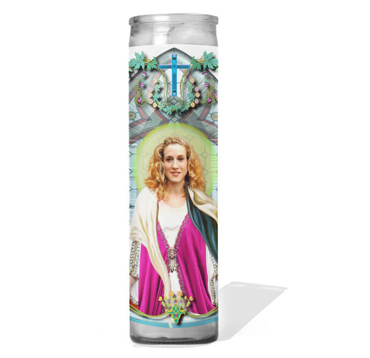 Carrie Bradshaw Celebrity Prayer Candle